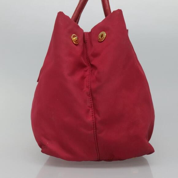 PRADA Hand Bag Nylon Pink - Picture 5 of 9